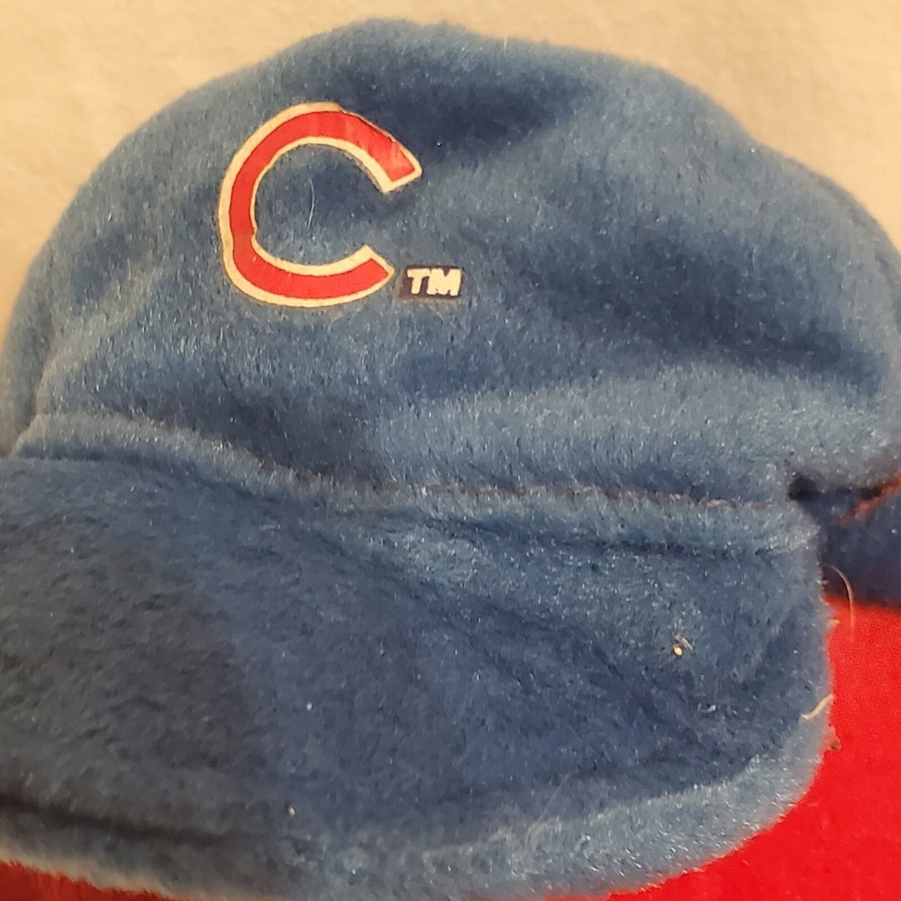 Chicago Cubs Plush Bear Good Stuff MLB Baseball Red With Baseball Cap 2006 Tags - Picture 7 of 16